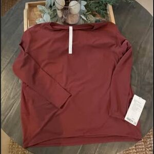 Lululemon Back in Action long sleeve shirt
